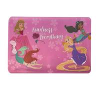 Tovaglietta Principesse Disney in plastica morbida per colazione da tavola antiscivolo e lavabile resistente al calore 44 x 30 cm