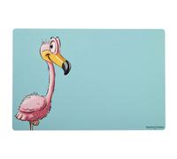 Tovaglietta Ritzenhoff & Breker Happy Zoo Flamingo Flo, plastica, blu, 30x45cm