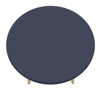 Tovaglietta rotonda 60" plastica [blu scuro] per tavola
