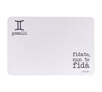 Tovaglietta zodiaco 44,5x30 cm, S.P.Q.eRe Gemelli