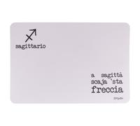 Tovaglietta zodiaco 44,5x30 cm, S.P.Q.eRe Sagittario