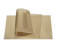 Tovagliette 450x300mm 4pz PVC Tavolo Lavabili Tessute Tovagliette,Dorate
