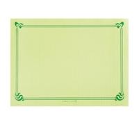 Tovagliette 48 GSM 31X43 Cm Verde Anís Cellulosa - 500 Unità