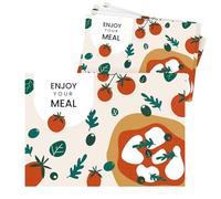 Tovagliette Americane in Carta Monouso - Modello Pizza | Tovagliette Sottopiatto per Bar, Colazioni, Ristoranti e uso Domestico | 29,7 x 42 cm (500 pezzi)