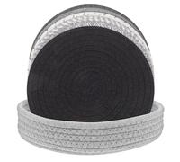 Tovagliette Americane Stoffa Cotone Da Tavolo Pranzo Sottobicchieri Tavolino