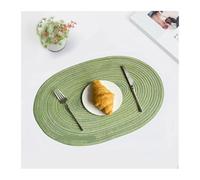 Tovagliette e sottobicchieri, Tovagliette 4 pezzi multicolori, dimensioni multiple(4 Pcs Green,35x50 cm)