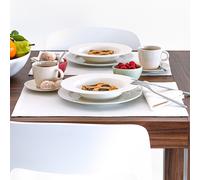 Tovagliette Gioele in cotone 35x50, Set da 2, Bianco