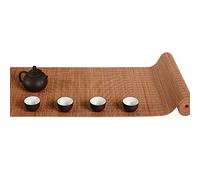 Tovagliette in bambù, resistenti al calore, per cene all'aperto e al chiuso, extra larghe per patio, runner durevole per la decorazione della tavola