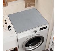 Tovagliette Lavabili Blu Grigio Copri Lavatrice Per Interno Per Top - Antiscivolo Tappetino Lavatrice - Tappeto Assorbente In Diatomee Per Tovagliette, Cucine, Bagni35*45Cm
