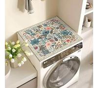 Tovagliette Lavabili Fiore Copri Lavatrice Per Interno Per Top - Antiscivolo Tappetino Lavatrice - Tappeto Assorbente In Diatomee Per Tovagliette, Cucine, Bagni35*45Cm