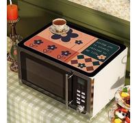 Tovagliette Lavabili Fiore Copri Lavatrice Per Interno Per Top - Antiscivolo Tappetino Lavatrice - Tappeto Assorbente In Diatomee Per Tovagliette, Cucine, Bagni35*45Cm