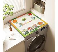 Tovagliette Lavabili Funghi Colorati Copri Lavatrice Per Interno Per Top - Antiscivolo Tappetino Lavatrice - Tappeto Assorbente In Diatomee Per Tovagliette, Cucine, Bagni35*45Cm