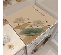 Tovagliette Lavabili Lotus Copri Lavatrice Per Interno Per Top - Antiscivolo Tappetino Lavatrice - Tappeto Assorbente In Diatomee Per Tovagliette, Cucine, Bagni35*45Cm