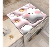 Tovagliette Lavabili Nuvole Rosa Copri Lavatrice Per Interno Per Top - Antiscivolo Tappetino Lavatrice - Tappeto Assorbente In Diatomee Per Tovagliette, Cucine, Bagni35*45Cm