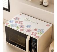 Tovagliette Lavabili Pittura A Olio Di Fiori Copri Lavatrice Per Interno Per Top - Antiscivolo Tappetino Lavatrice - Tappeto Assorbente In Diatomee Per Tovagliette, Cucine, Bagni35*45Cm