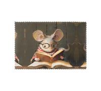 Tovagliette per tavolo da pranzo Set di 6 30,5 x 45,7 cm AKGFFDS Topolino lettura libro Stampa per hotel Banchetto di famiglia