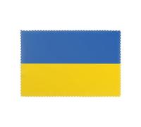 Tovagliette per tavolo da pranzo Set di 6 30,5 x 45,7 cm HHGFASD Bandiera dell'Ucraina modello per hotel Banchetto di famiglia