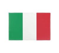 Tovagliette per tavolo da pranzo Set di 6 30,5 x 45,7 cm YTUOPWE bandiera italia Immagine per hotel Banchetto Famiglia