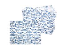 TOVAGLIETTE Pezzi 500 Americane 30x40 Tovagliette Usa e Getta in Carta Monouso Sottopiatti Monouso in Carta Bianca Rettangolari Goffrata Tovagliette Fantasia Decorata per GIORDANO Cart