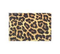 Tovagliette resistenti al calore, con stampa leopardata, 30,5 x 45,7 cm, 6 pezzi, perfette per pasti in famiglia e tavoli per eventi