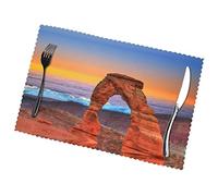 Tovagliette Tovagliette Set di 6 tovagliette Arches National Park, lavabili for la decorazione del tavolo da pranzo della cucina
