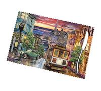 Tovagliette Tovagliette Set di 6 tovagliette San Francisco, lavabili for la decorazione del tavolo da pranzo della cucina