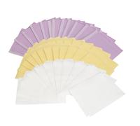 Tovagliette usa e getta per nail art 60 pezzi, morbide, impermeabili, a prova di olio, per manicure, viola, giallo, bianco