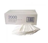 TOVAGLIOLI BAR 17X17 CF DA 2000 PEZZI: DISPOSABLE NAPKIN, 2000 UNITÀ, 17 CM X 17 CM, BIANCO, CARTA, 1-VELO