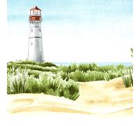 Tovaglioli "Beach Lighthouse", 20 pezzi