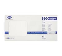 Tovaglioli bianchi Duni 33 x 33 cm 500 pezzi