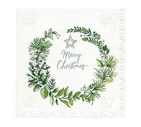 Tovaglioli carta Moments Tender wreath 33 x 33 cm. 16u.