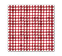 Tovaglioli Carta Rossi a Quadretti cm.33x33 20pz