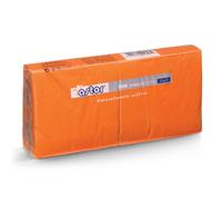 Tovaglioli da cocktail in carta di pura cellulosa 2 veli 25x25 arancio