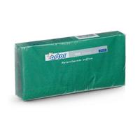 Cartone 3500 Tovaglioli di carta da cocktail 25x25cm verde