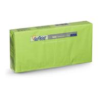 Tovaglioli da cocktail in carta di pura cellulosa 2 veli 25x25 verde cedro