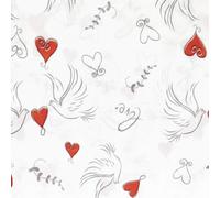 Tovaglioli di carta colorati, 20 conte di tovaglioli Shabby Chic per matrimonio, cena, festa del tè e doccia, Peace and Love