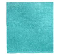 Tovaglioli"Double Point" Ecolabel 18 G/M2 20X20 Cm Blu Turchese Tissue - 2400 Unità