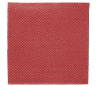 Tovaglioli "Double Point" Ecolabel 18 G/M2 20X20 Cm Bordeaux Tissue - 2400 Unità