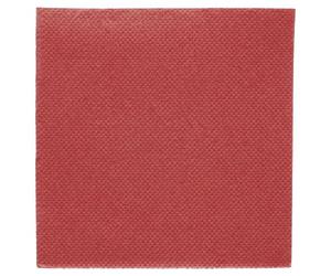 Tovaglioli "Double Point" Ecolabel 18 G/M2 20X20 Cm Bordeaux Tissue - 2400 Unità