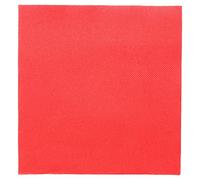 Tovaglioli "Double Point" Ecolabel 18 G/M2 33X33 Cm Rosso Tissue - 1200 Unità
