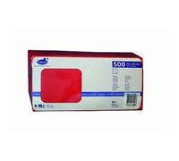 Tovaglioli Duni 1 strato 33 x 33 cm rosso 500 pezzi.