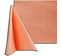 Tovaglioli Monouso Easy in TNT Spunlace trama tipo lino, resistenti, assorbenti e simili al tessuto, 40x40cm 600 pz, Salmone