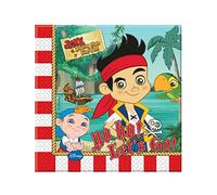 Tovaglioli Pirata Jake Disney, 20 Pezzi