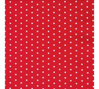 Tovaglioli rossi 33 x 33 cm a pois bianchi per feste e feste per bambini, 20 pezzi