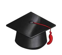 Tovaglioli Sagomati Laurea in Carta Bianchi 33x25 cm 3 Veli 16 pz - Givi
