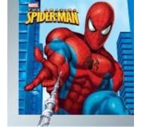 Tovaglioli Spiderman in carta doppio velo 33 x 33 cm 20 pz