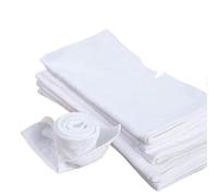 Tovaglioli Stoffa,Tovaglioli Cotone Piatti da tavola bianchi spessi in cotone Fazzoletto Tovagliolo in tessuto di stoffa 48x48 cm for la decorazione di eventi for banchetti nuziali(White About 55X55cm