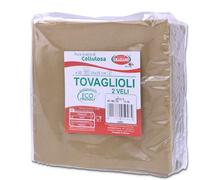 Tovagliolini di Carta Monouso, 50 pezzi, Formato 25x25 cm, ORO