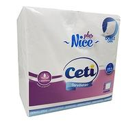 Tovagliolo di carta Ceti Albă (30 x 30 cm)