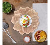 Tovagliolo Floreale,Tovaglietta Decorativa Resistente Al Calore - Tappetino Per Tavola Riutilizzabile - Per Cucina Ospiti Pasti Quotidiani Festive Festa Scrivania Pranzo Bevitori Di